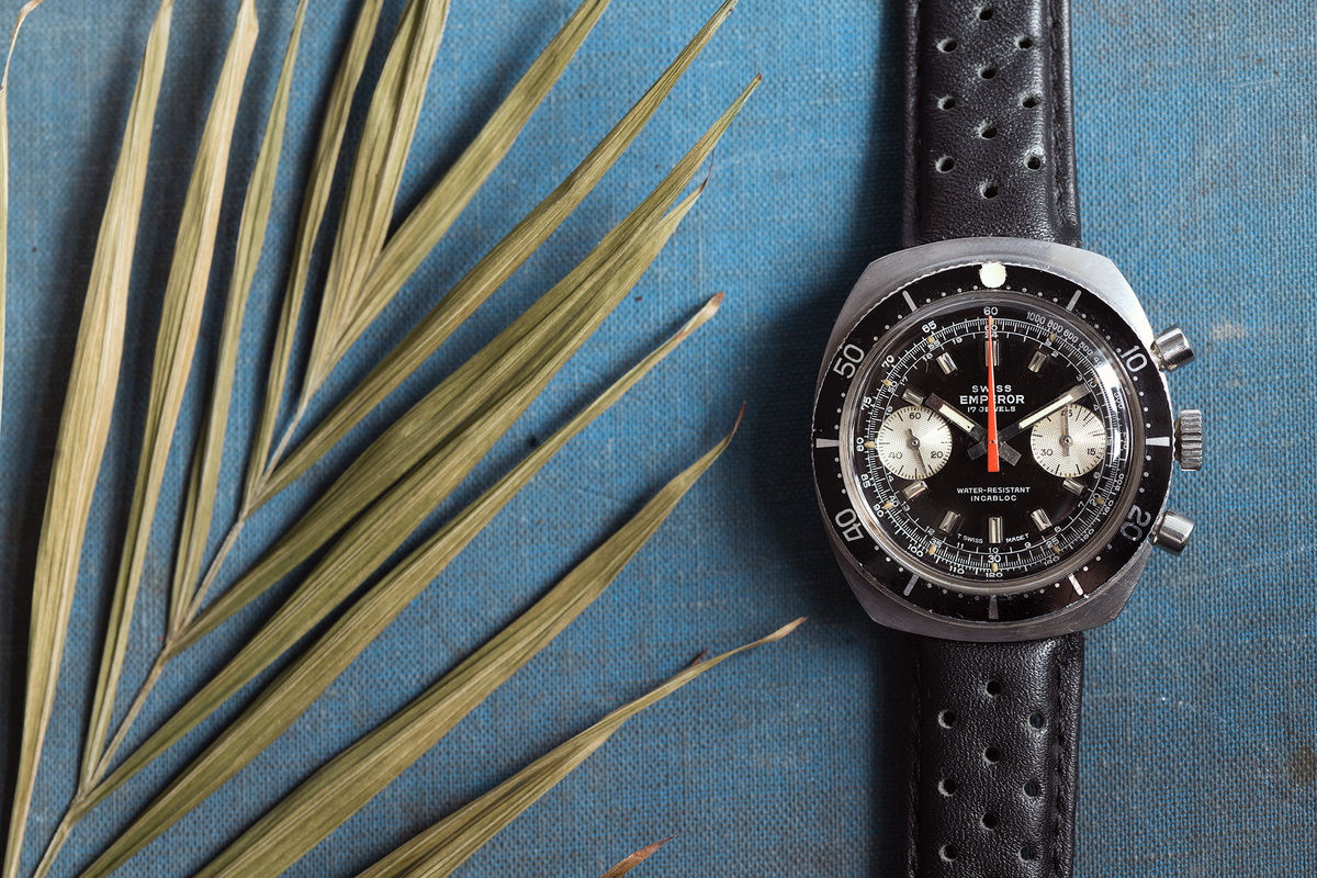 Swiss Emperor Diver Chronograph Watch